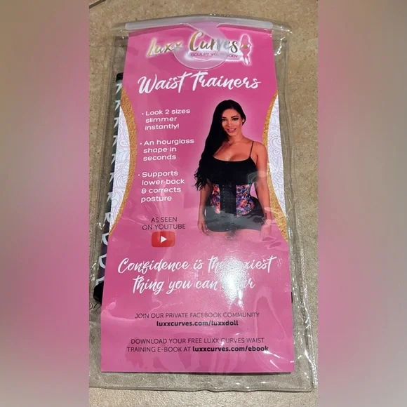 Luxx Curves Shapewear Corset - Iridescent Multicolor - Picture 3 of 6